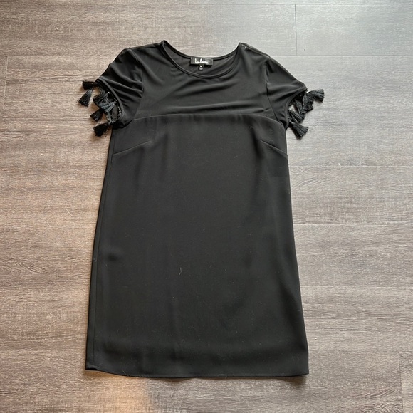 Black Lulus Shift Dress - Picture 4 of 8